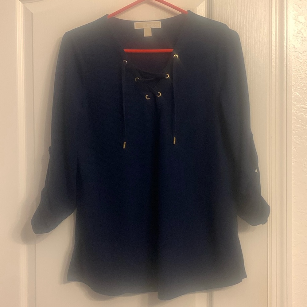 Michael Kors women’s shirt size small navy